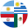 Hispanoamerica Flag Icon